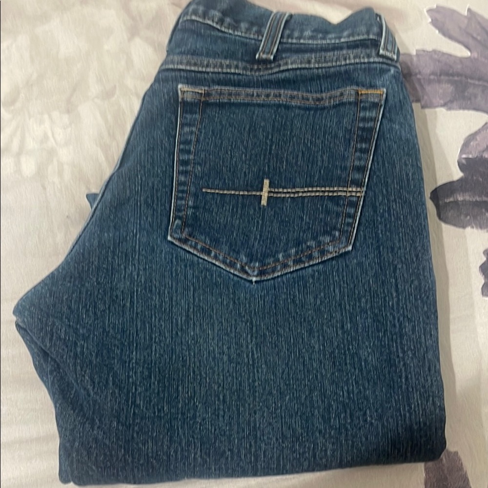 Ariat Men's Bootcut Jeans in Deep Blue